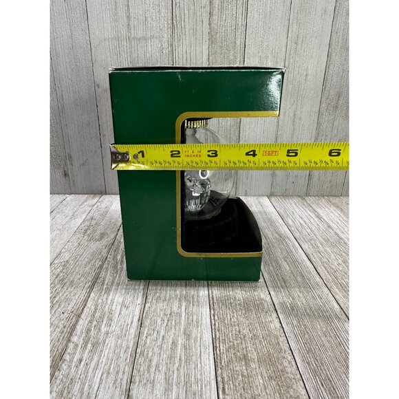 Vtg Holiday Radiance Illuminated Fine Glass Snowman Ornament Connects Light Set - Picture 8 of 8